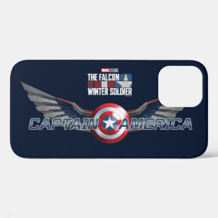 Captain America Shield And Wings iPhone 12 Case