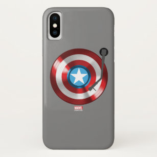 Captain America Vinyl Record Player Case-Mate iPhone Case