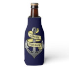 Captain Anchor Ship Boat Nautical Sea Custom Name