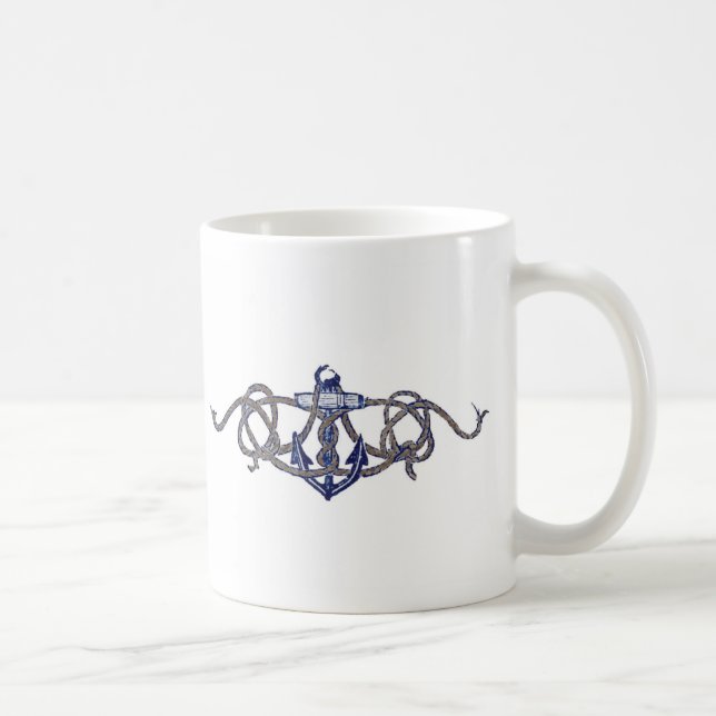 captain and anchor coffee mug (Right)