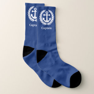 Captain and boats anchor socks