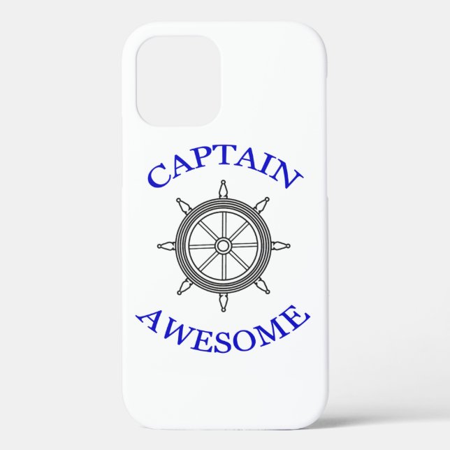 "Captain Awesome" Case-Mate iPhone Case (Back)