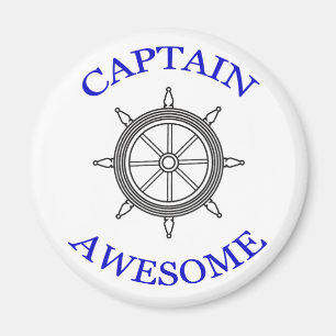 “Captain Awesome” Magnet
