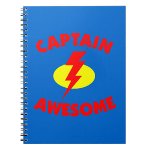 Captain Awesome Notebook