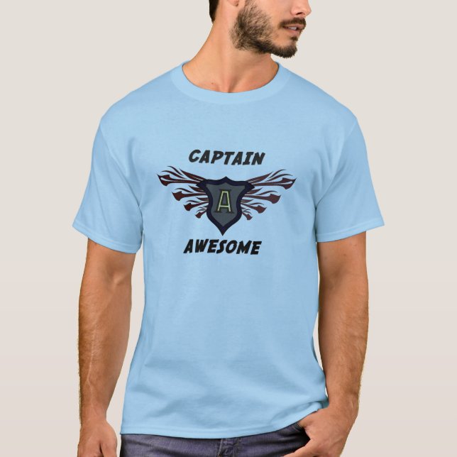 Captain Awesome T-Shirt (Front)