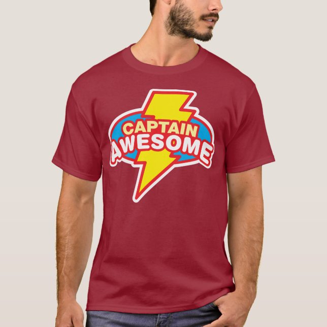 Captain Awesome T-Shirt (Front)