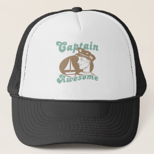 Captain Awesome Trucker Hat