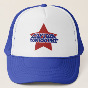 Captain Awesome Trucker Hat