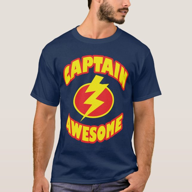 CAPTAIN AWESOME TShirt (Front)