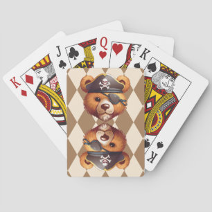 Captain Bear Playing Cards