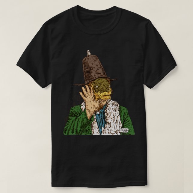 Captain Beefheart Trout Mask Replica, by Maximilia T-Shirt (Design Front)