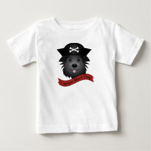 Captain Black Dog - Baby Fine Jersey T-Shirt T-Shirt