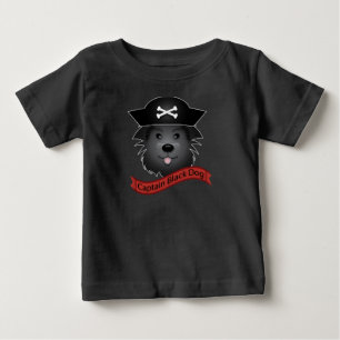 Captain Black Dog - Baby Fine Jersey T-Shirt T-Shirt