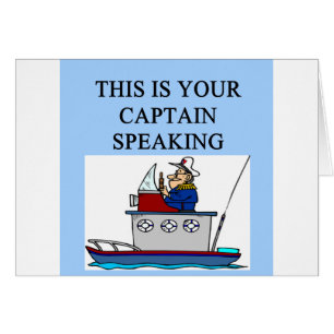 captain boating sailing joke