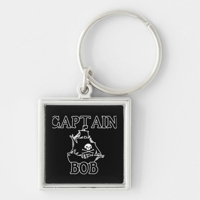Captain Bob (Pirate Ship) Key Ring (Front)