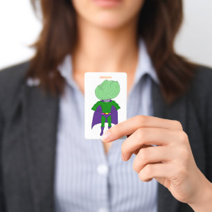 Captain Cabbage ID Badge