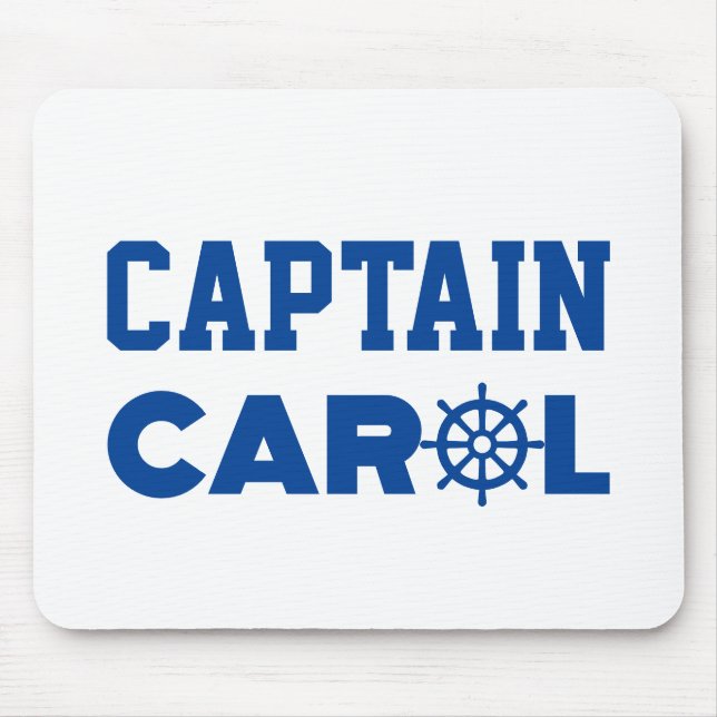 Captain Carol Mouse Pad (Front)