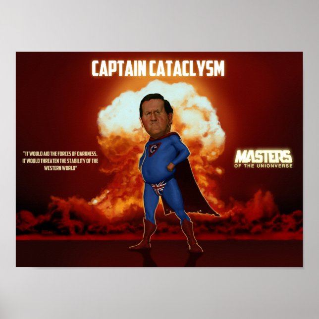 Captain Cataclysm Poster (Front)