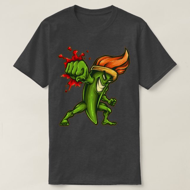 Captain Chilli T-Shirt (Design Front)