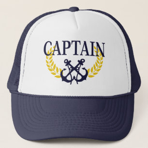 Captain Coffee Mug Trucker Hat