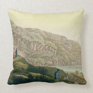 Captain Cook (1728-79) in Alaska during his voyage Cushion
