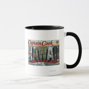 Captain Cook, Hawaii - Large Letter Scenes Mug