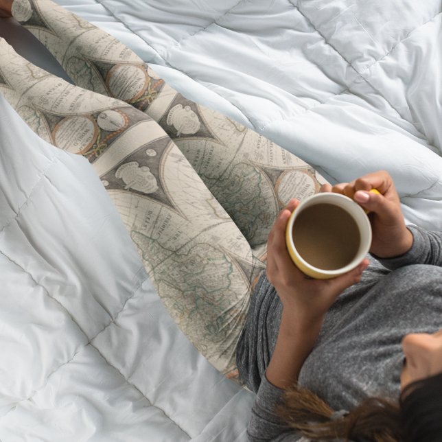 Captain Cook World Map 1799 Leggings – Cool (Creator Uploaded)