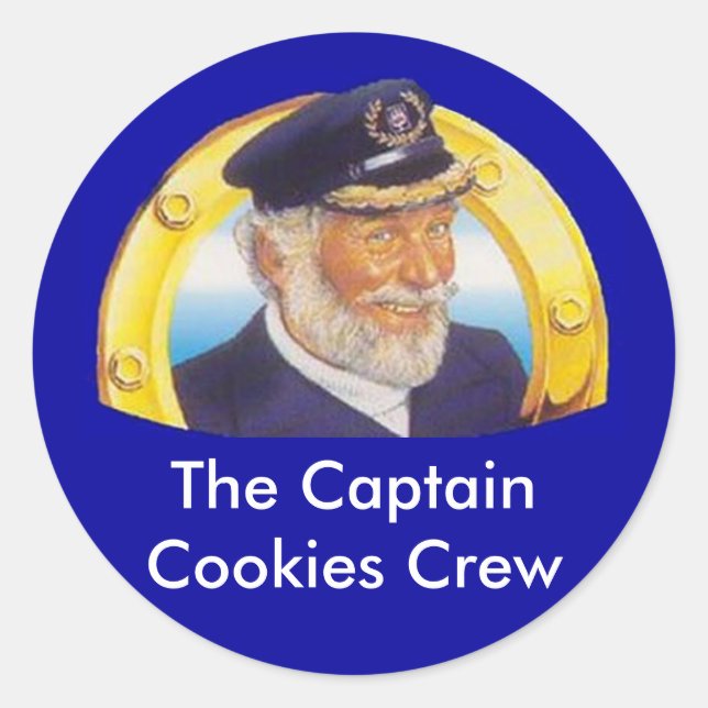 Captain Cookies Stickers (Front)