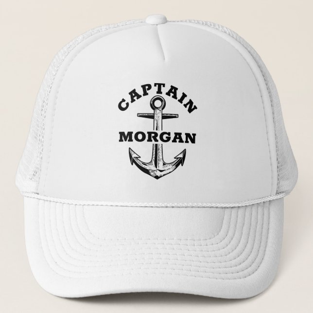 Captain Crest Trucker Hat (Front)