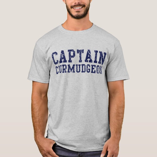 Captain Curmudgeon T-Shirt (Front)