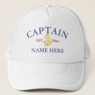 Captain - customisable trucker hat