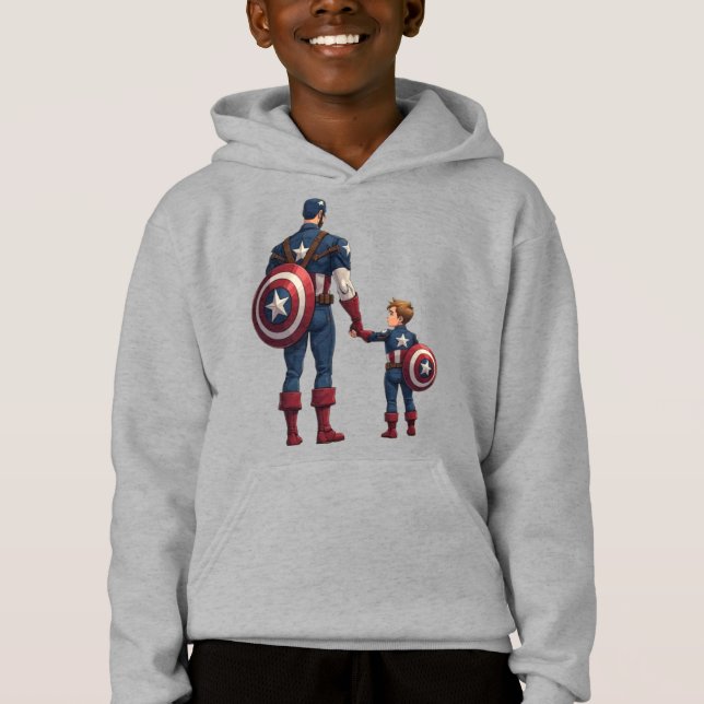 Captain Dad and Sidekick Son (Front)