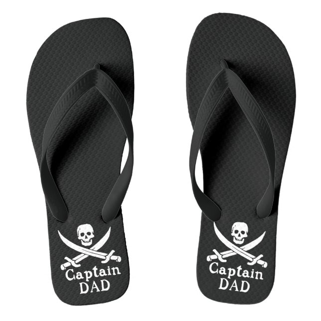 Captain Dad -  Classic Thongs (Footbed)
