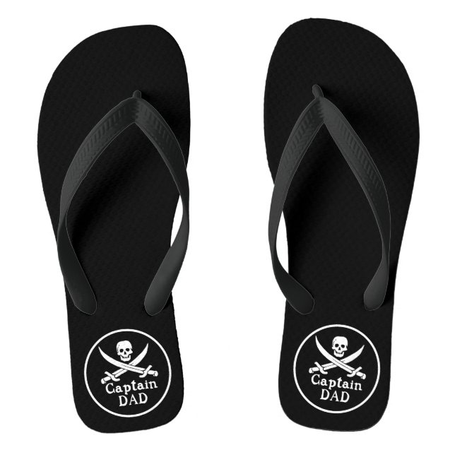 Captain Dad - Classic Thongs (Footbed)