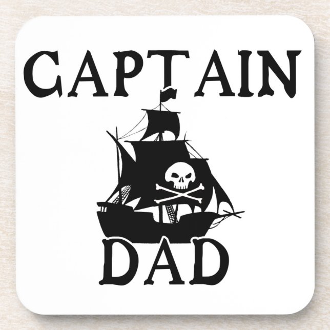 Captain Dad Coaster (Front)