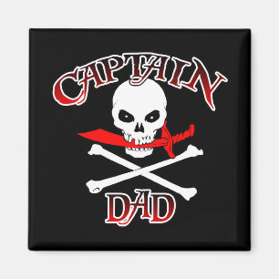 Captain Dad (Cutlass)Magnet Magnet