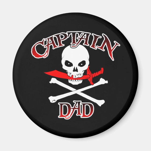 Captain Dad (Cutlass)Magnet Magnet (Front)