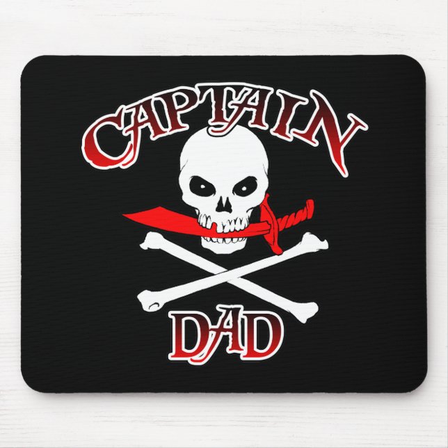 Captain Dad (Cutlass)Mousepad Mouse Pad (Front)