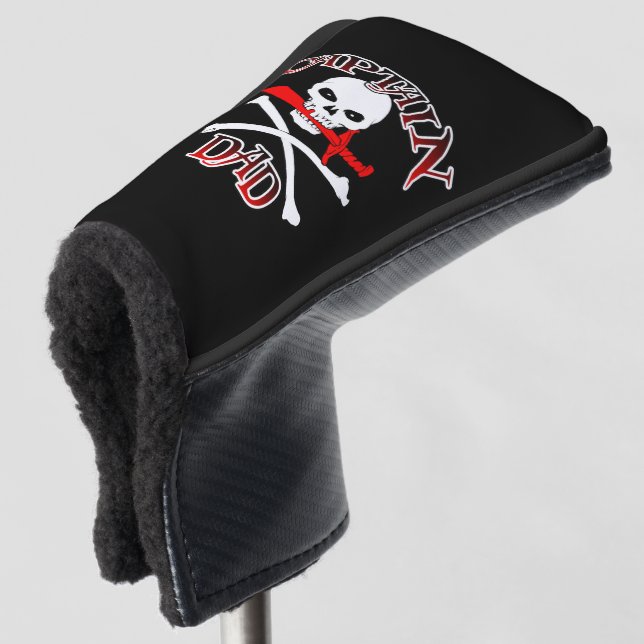 Captain Dad Golf Head Cover (3/4 Front)