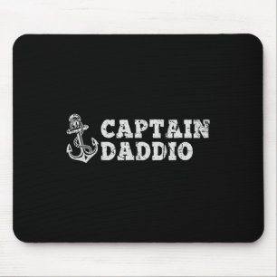 Captain Daddio Sailing Boating Vintage Boat Anchor Mouse Pad