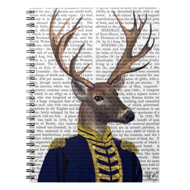 Captain Deer Notebook (Front)