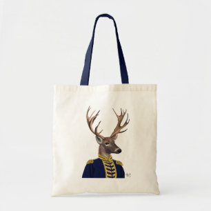 Captain Deer Tote Bag