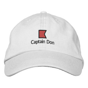 captain Don - B Embroidered Hat