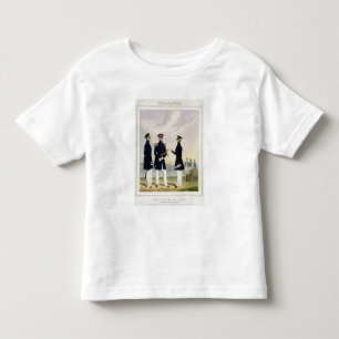 Captain, Flag Officer and Commander (Undress) plat Toddler T-Shirt