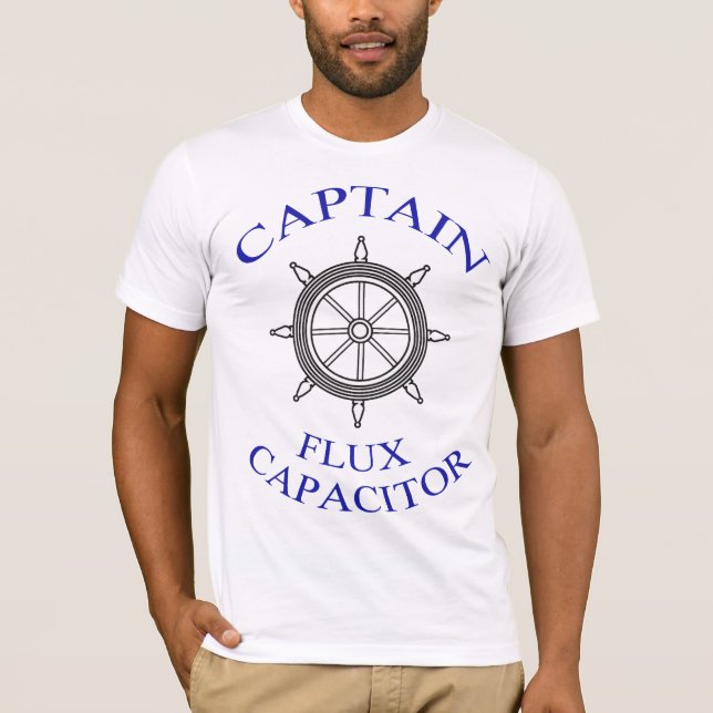 CAPTAIN FLUX CAPACITOR T-Shirt (Front)