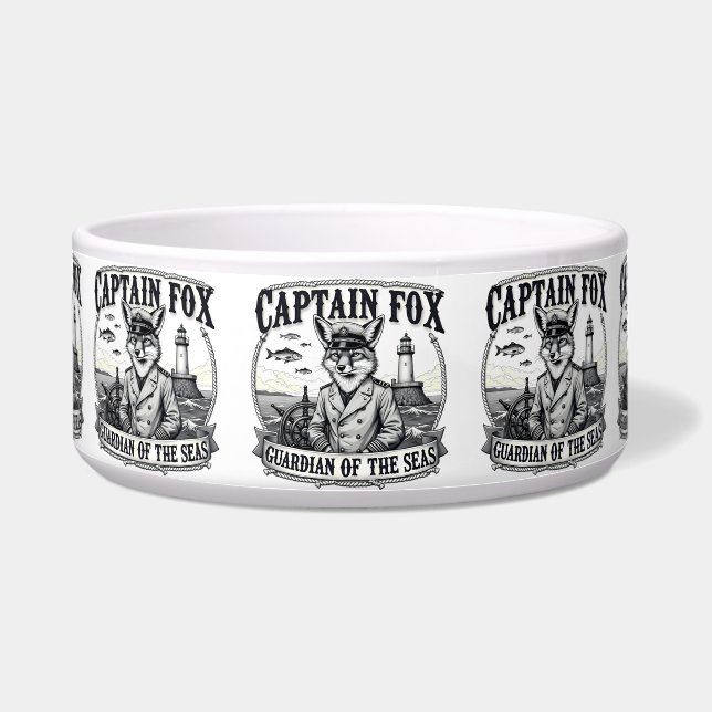 Captain Fox Guardian of Seas Nautical Design (Front)