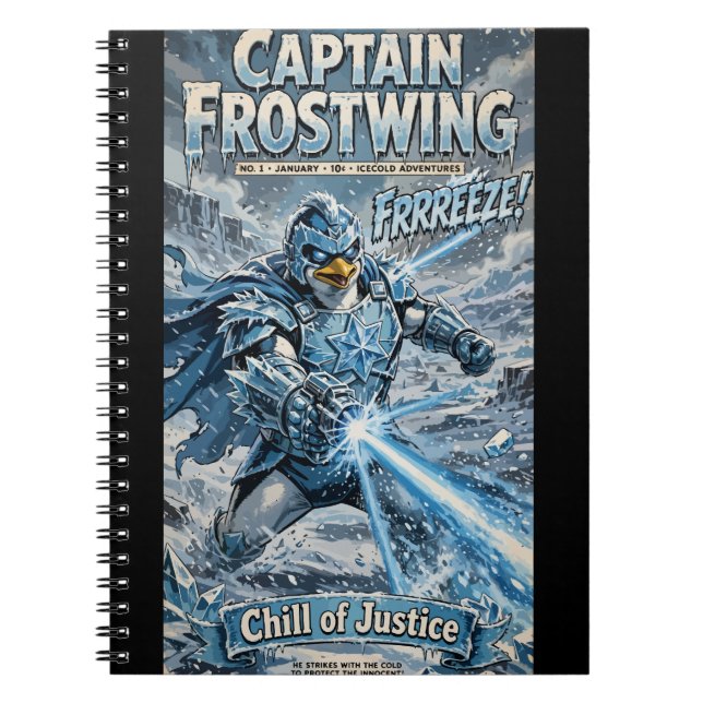 Captain Frostwing Notebook (Front)
