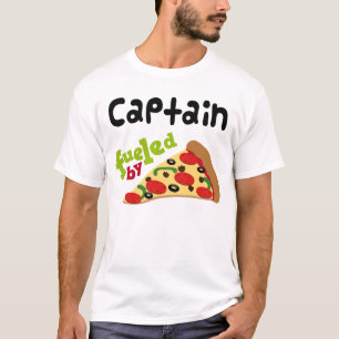 Captain (Funny) Pizza T Shirt