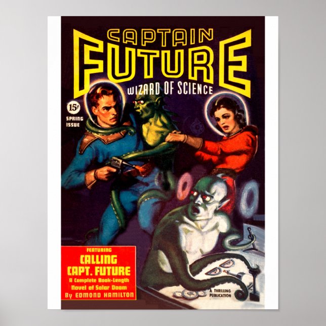 Captain Future #1 Poster (Front)