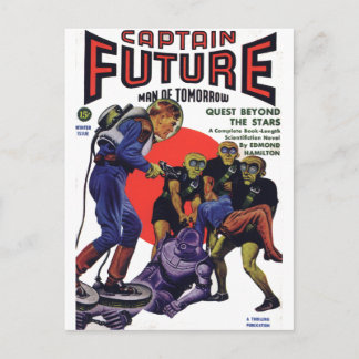 Captain Future Postcard
